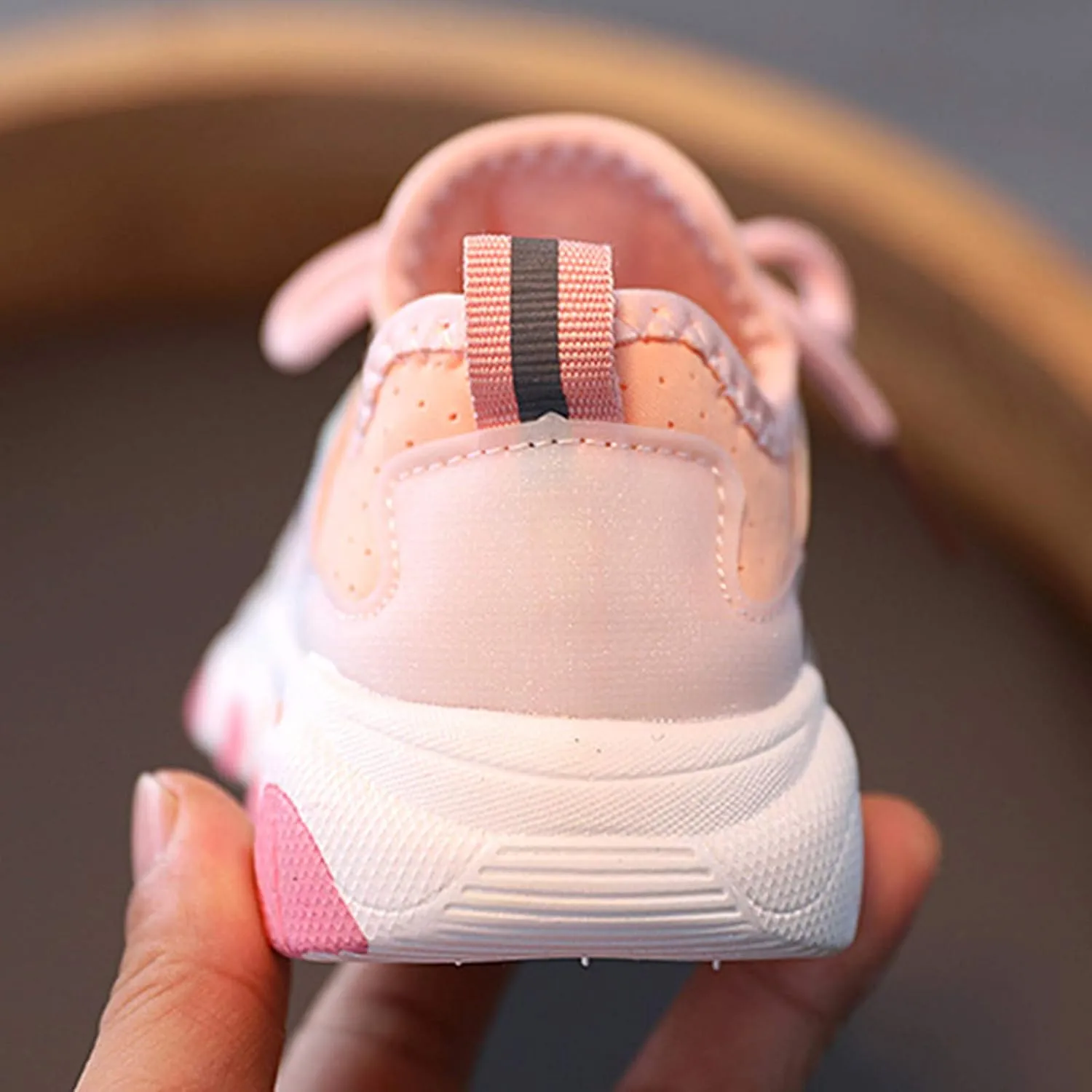 Toddler Shoes Baby Boys Girls Lace Up Sneakers First Running Shoes Kids PU Leather Soft Rubber Outdoor Sport Shoes
