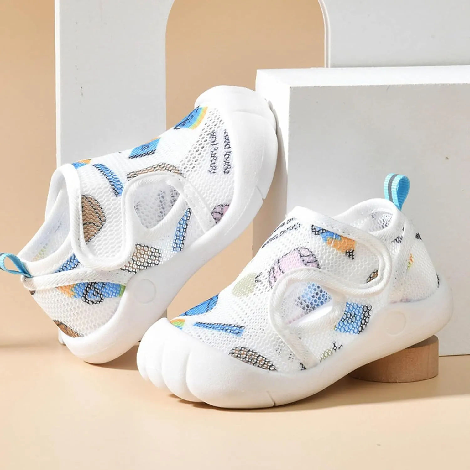 Toddler Toe Box Shoes Toddler Water Shoes Barefoot Water for Kids Baby Wide Socks with Arch Support Breathable Baby Boys Sandals Walking for Beach Swim Pool Toddle