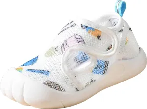 Toddler Toe Box Shoes Toddler Water Shoes Barefoot Water for Kids Baby Wide Socks with Arch Support Breathable Baby Boys Sandals Walking for Beach Swim Pool Toddle