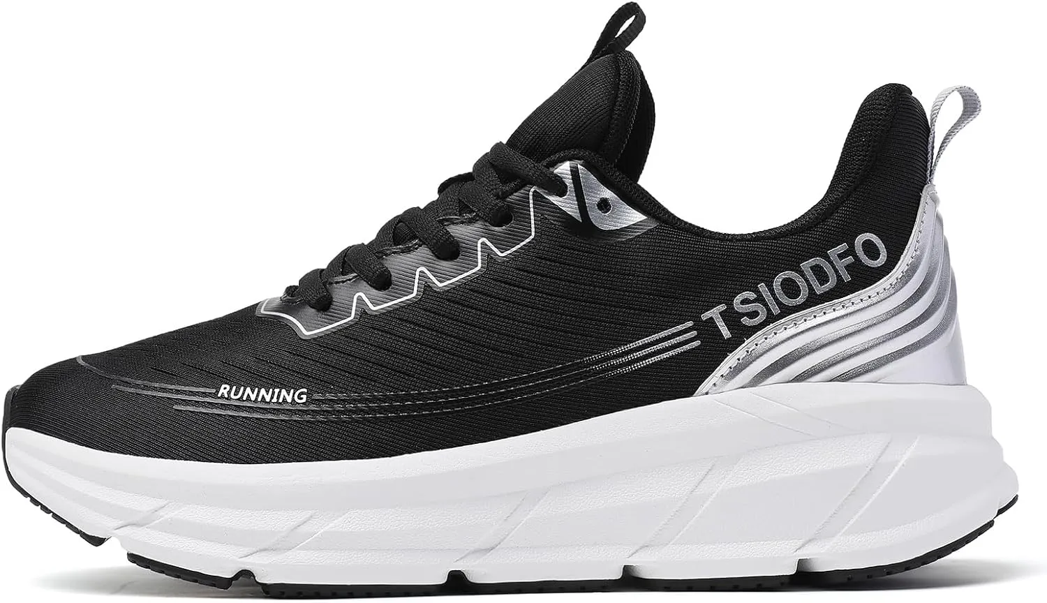 TSIODFO Men Running Shoes Lightweight Gym Workout Walking Shoes