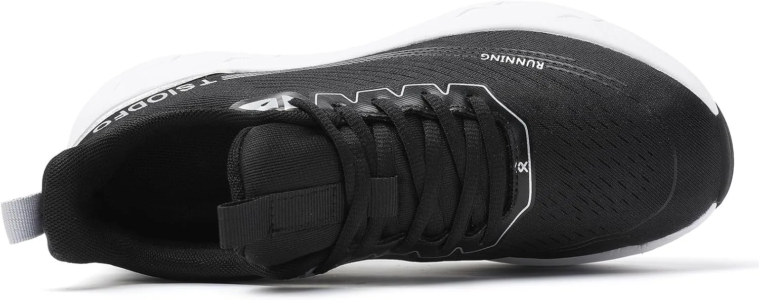 TSIODFO Men Running Shoes Lightweight Gym Workout Walking Shoes