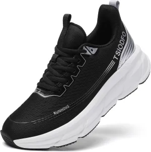 TSIODFO Men Running Shoes Lightweight Gym Workout Walking Shoes