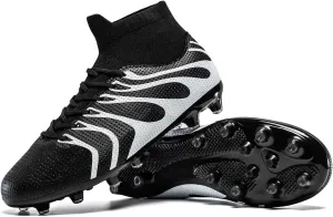 Unisex-Adult Soccer Cleats for Men Indoor/Outdoor Futsal Training Big Boys Football Shoes