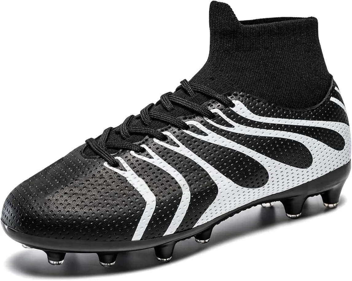 Unisex-Adult Soccer Cleats for Men Indoor/Outdoor Futsal Training Big Boys Football Shoes