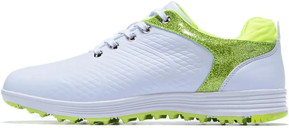 VEACAM Mens Golf Shoes Professional Outdoor Waterproof Spikless Golf Trainers for Men Lightweight Anti Slip Golfers Sneakers