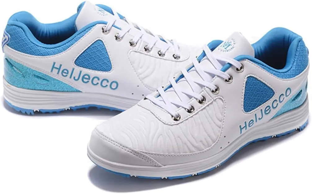 VEACAM Waterproof Male Golf Shoes, Anti Slip Golf Sneakers Spikless Walking Footwears Outdoor Golf Trainers for Men