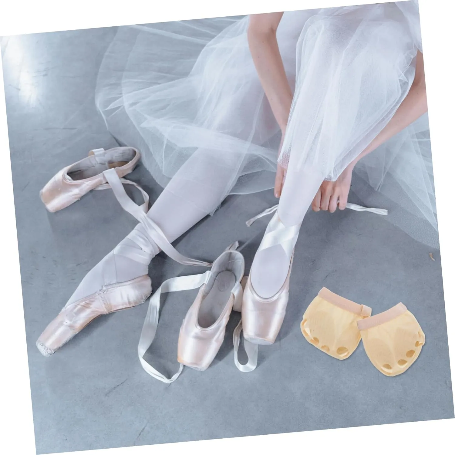 VICASKY Ballet Forefoot Cushion Half Sole Dance Shoes S Elastic Design for Stability Durable Material for Ballet