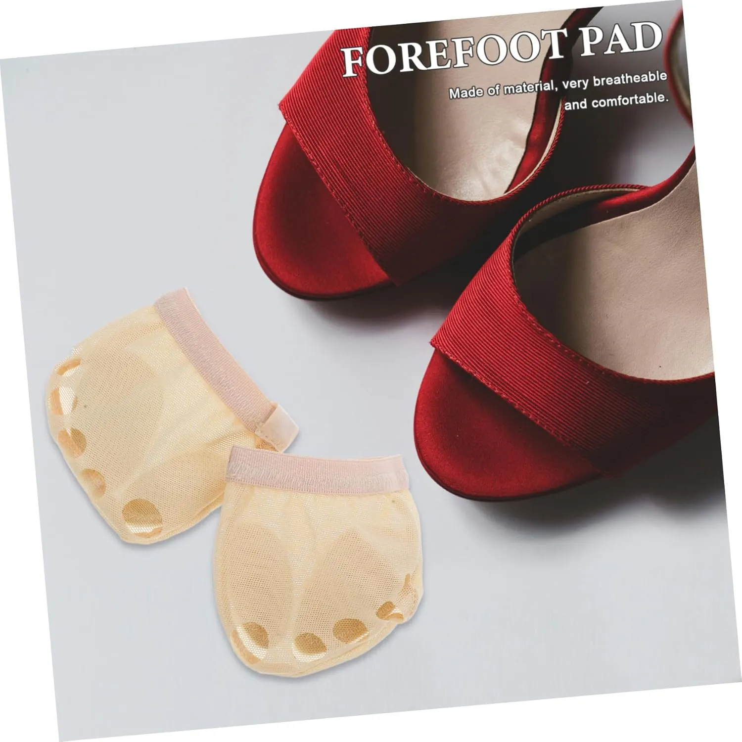 VICASKY Ballet Forefoot Cushion Half Sole Dance Shoes S Elastic Design for Stability Durable Material for Ballet