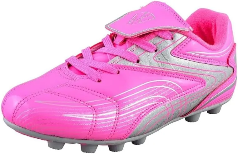 Vizari Soccer Cleats Boys Girls | Youth Firm Ground Football Shoes | Athletic Outdoor Training & Match