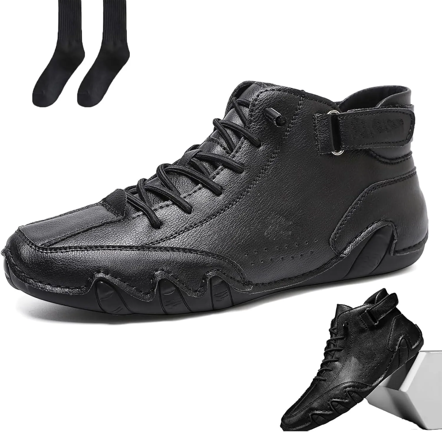 Vogany Shoes Orthopedic Sneakers for Women and Men,Vogldeck - Waterproof and Breathable Orthopedic Shoes Handmade Suede Unisex Outdoor Shoe Driving