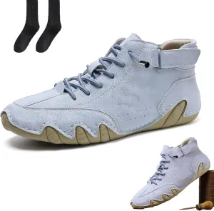 Vogany Shoes Orthopedic Sneakers for Women and Men,Vogldeck - Waterproof and Breathable Orthopedic Shoes Handmade Suede Unisex Outdoor Shoe Driving