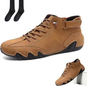 Vogany Shoes Orthopedic Sneakers for Women and Men,Vogldeck - Waterproof and Breathable Orthopedic Shoes Handmade Suede Unisex Outdoor Shoe Driving