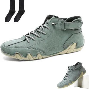 Vogany Shoes Orthopedic Sneakers for Women and Men,Vogldeck - Waterproof and Breathable Orthopedic Shoes Handmade Suede Unisex Outdoor Shoe Driving