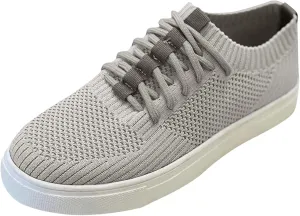 Walking Shoes for Women,Lace Up Breathable Sneakers Canvas Slip on Walking Running Shoes Office Loafers Comfort Tennis Shoes