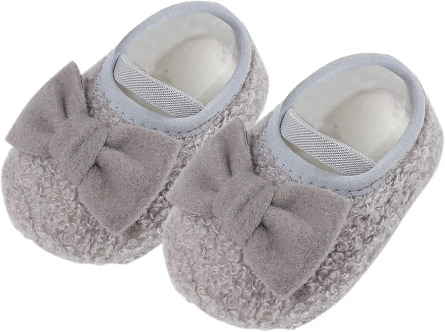 Warm Shoes for Baby Girls and Boys Soft Comfortable Shoes Infant Toddler Bowknot Warming Shoes Boy Slip on Shoe