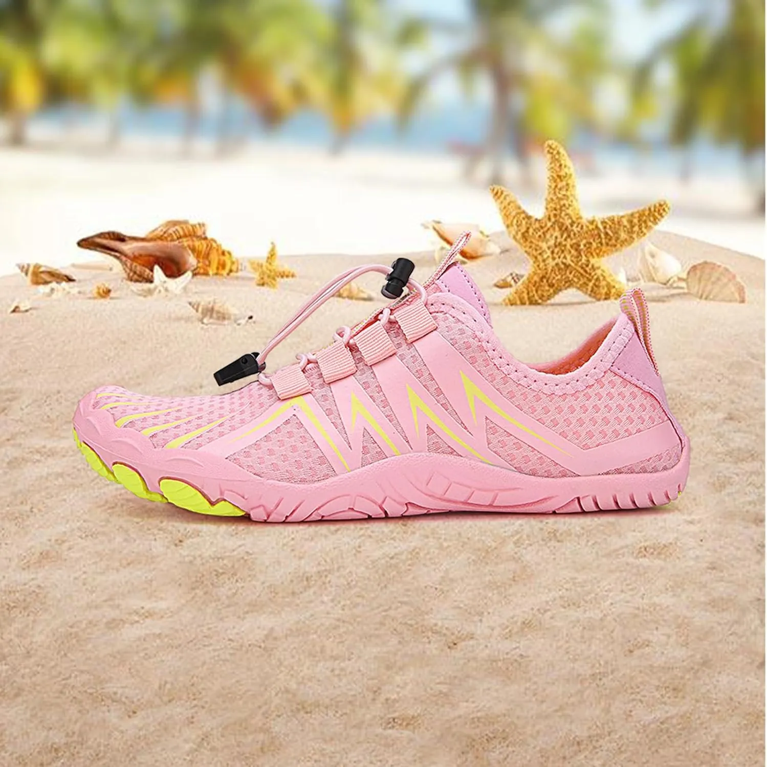 Water Shoes for Men Women Lightweight Comfortable Trail Hike Barefoot,Non-Slip Wide Toe Box Trail Swim Shoes,Outdoor Breathable Quick-Dry Grounded Footwear 2025 New Athletic Hiking Footwear
