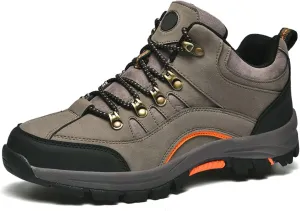Wide Walking Shoes, Four Seasons Models Outdoor Large Size Sports Shoes Waterproof Men's Mountaineering Shoes Casual Travel Shoes