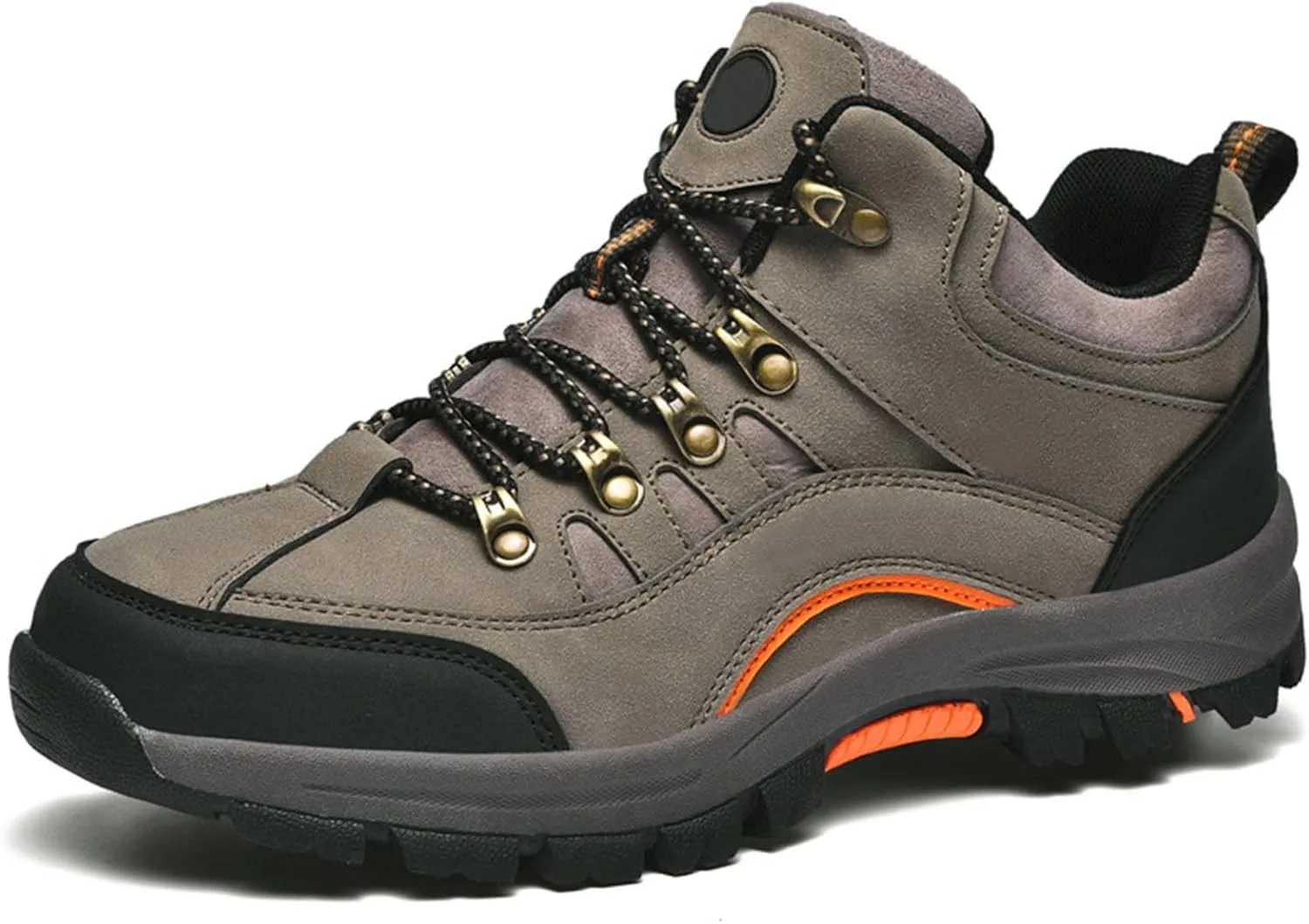 Wide Walking Shoes, Four Seasons Models Outdoor Large Size Sports Shoes Waterproof Men's Mountaineering Shoes Casual Travel Shoes