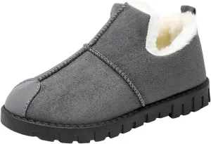 Winter Snow Boots for Women, Winter Ankle Boots Warm Fur Lined Waterproof Insulated Slip On Outdoor Shoes
