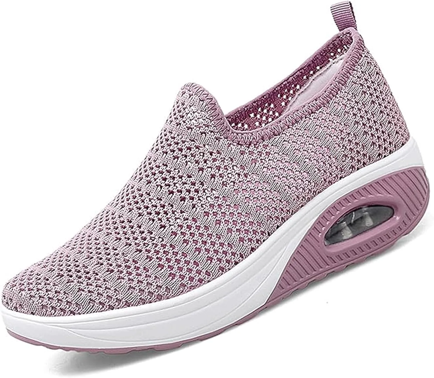 Women Orthopedic Shoes Summer Sports Comfortable Casual Shoe Lightweight Handsfree Slip On Walking Woven 2025 New Women's Mesh Breathable Soft Sole Footwear Sneakers
