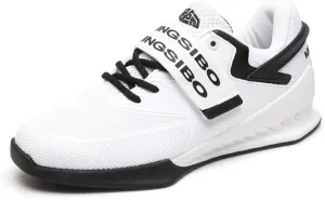 Women Weightlifting Sneakers, Breathable Mesh Powerlifting Bodybuilding Shoes Non-Slip Lifting Trainers for Gym Fitness