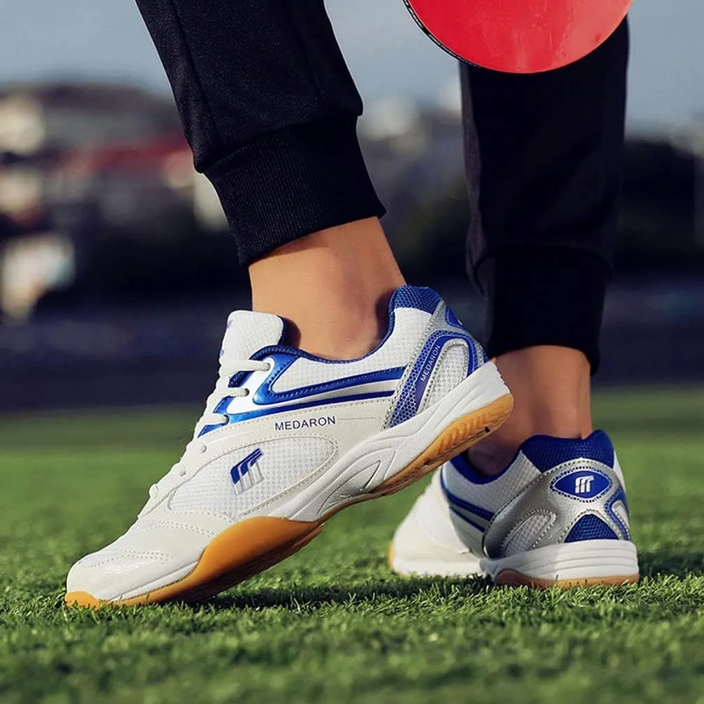 Womens Badminton Sports Footwear Breathable Comfortable Racketball Squash Trainers Lightweight Volleyball Shoes for Ladies
