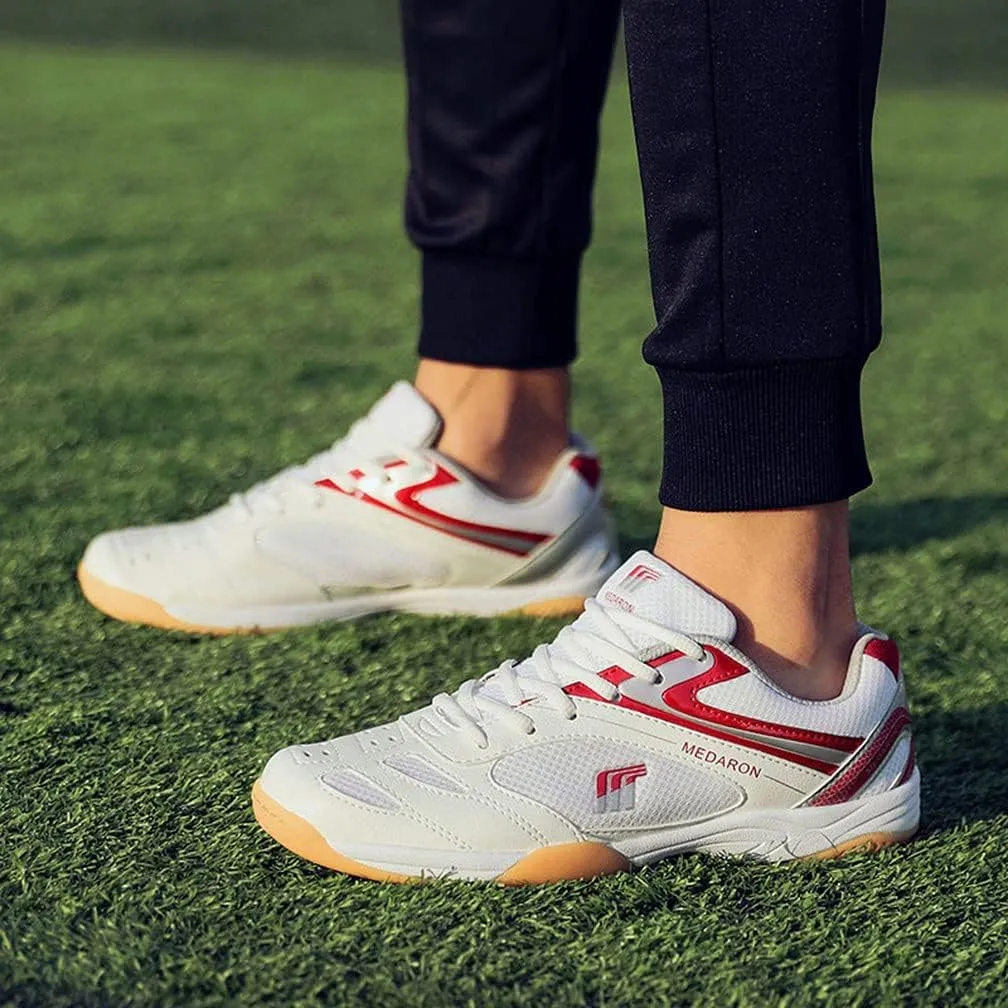 Womens Badminton Sports Footwear Breathable Comfortable Racketball Squash Trainers Lightweight Volleyball Shoes for Ladies
