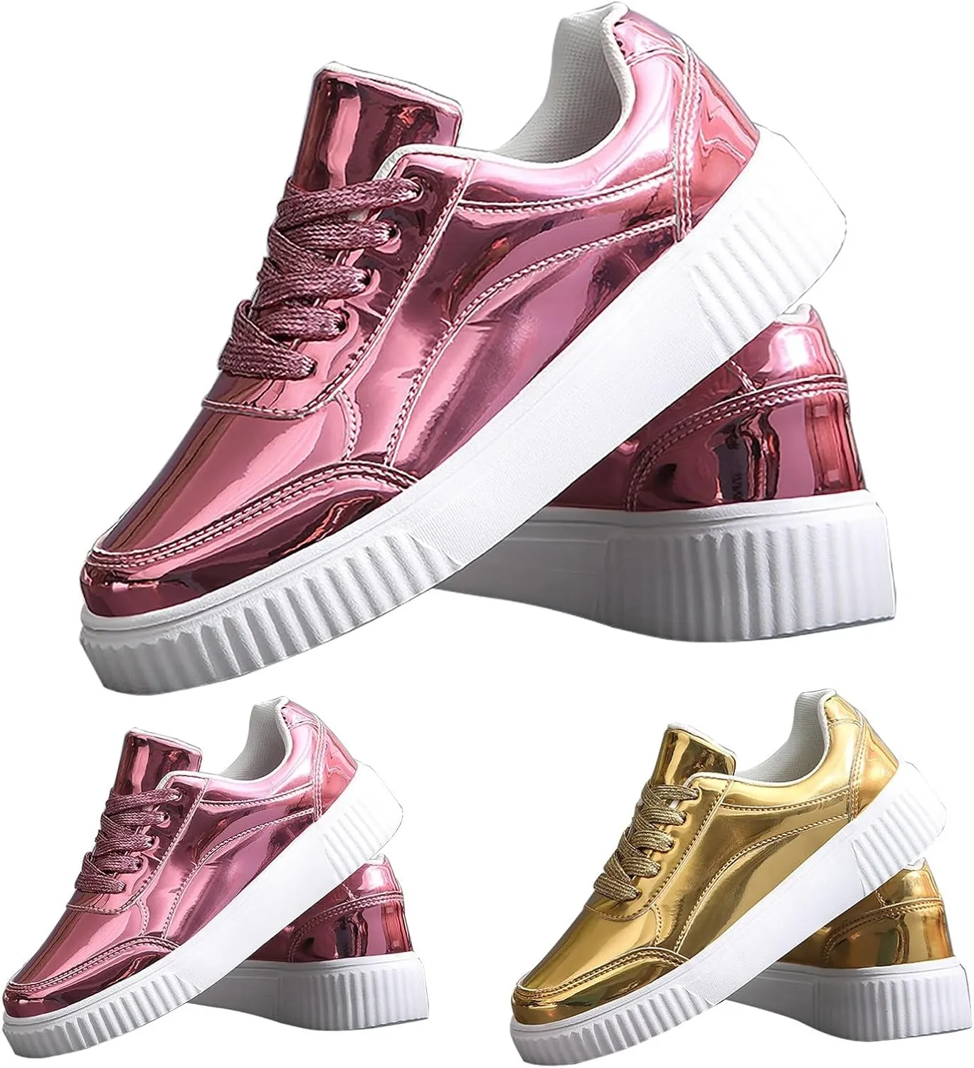 Womens Flat Slip On Sneakers Casual Walking Shoes Lightweight Canvas Comfortable Elastic Non Slip Loafers