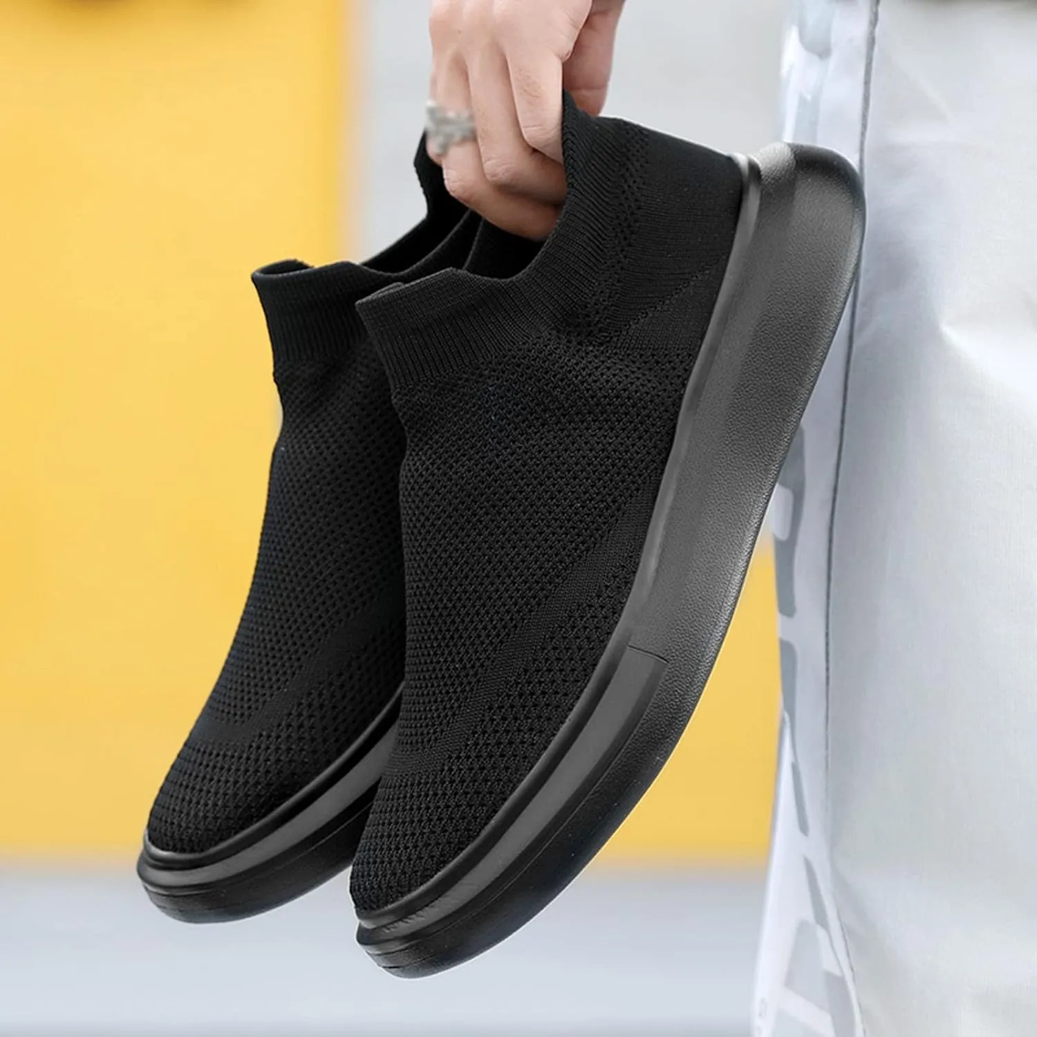 Womens Lightweight Slip On Loafers Casual Walking Shoes Comfortable Canvas Sneakers Non Slip Flat Flats