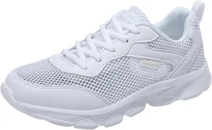 Women's Lightweight Walking Tennis Shoes Lightweight Woven Orthopedic Walking Shoes Minimalist Zero Drop Shoe