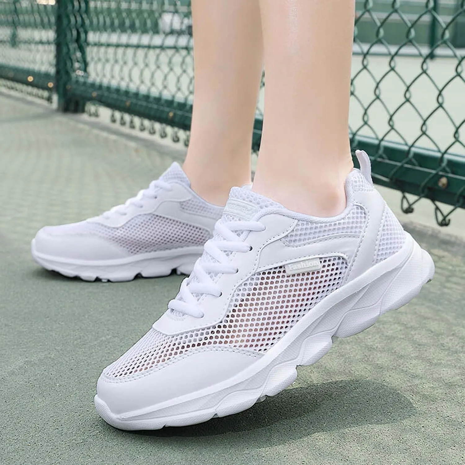 Women's Lightweight Walking Tennis Shoes Lightweight Woven Orthopedic Walking Shoes Minimalist Zero Drop Shoe