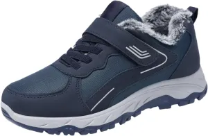 Womens Mens Snow Boots Winter Warm Plush Lined Ankle Booties Waterproof Insulated Slip On Outdoor Shoes