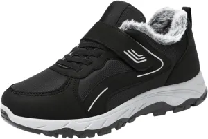 Womens Mens Snow Boots Winter Warm Plush Lined Ankle Booties Waterproof Insulated Slip On Outdoor Shoes
