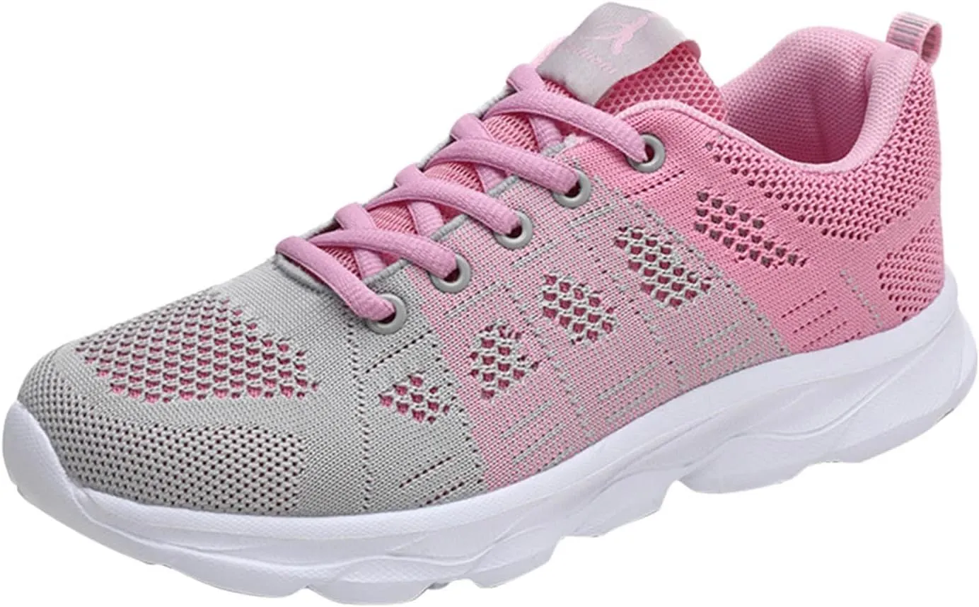 Womens Orthopedic Casual Walking Sneakers Slip On Shoes with Arch Support Comfortable Loafers Plantar Fasciitis Relief Foot Heel Pain Diabetic