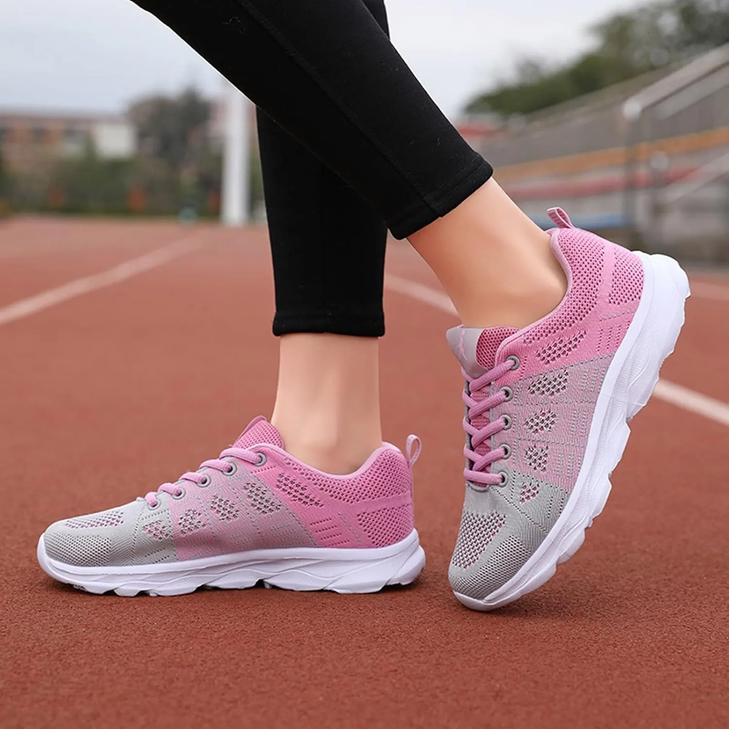 Womens Orthopedic Casual Walking Sneakers Slip On Shoes with Arch Support Comfortable Loafers Plantar Fasciitis Relief Foot Heel Pain Diabetic