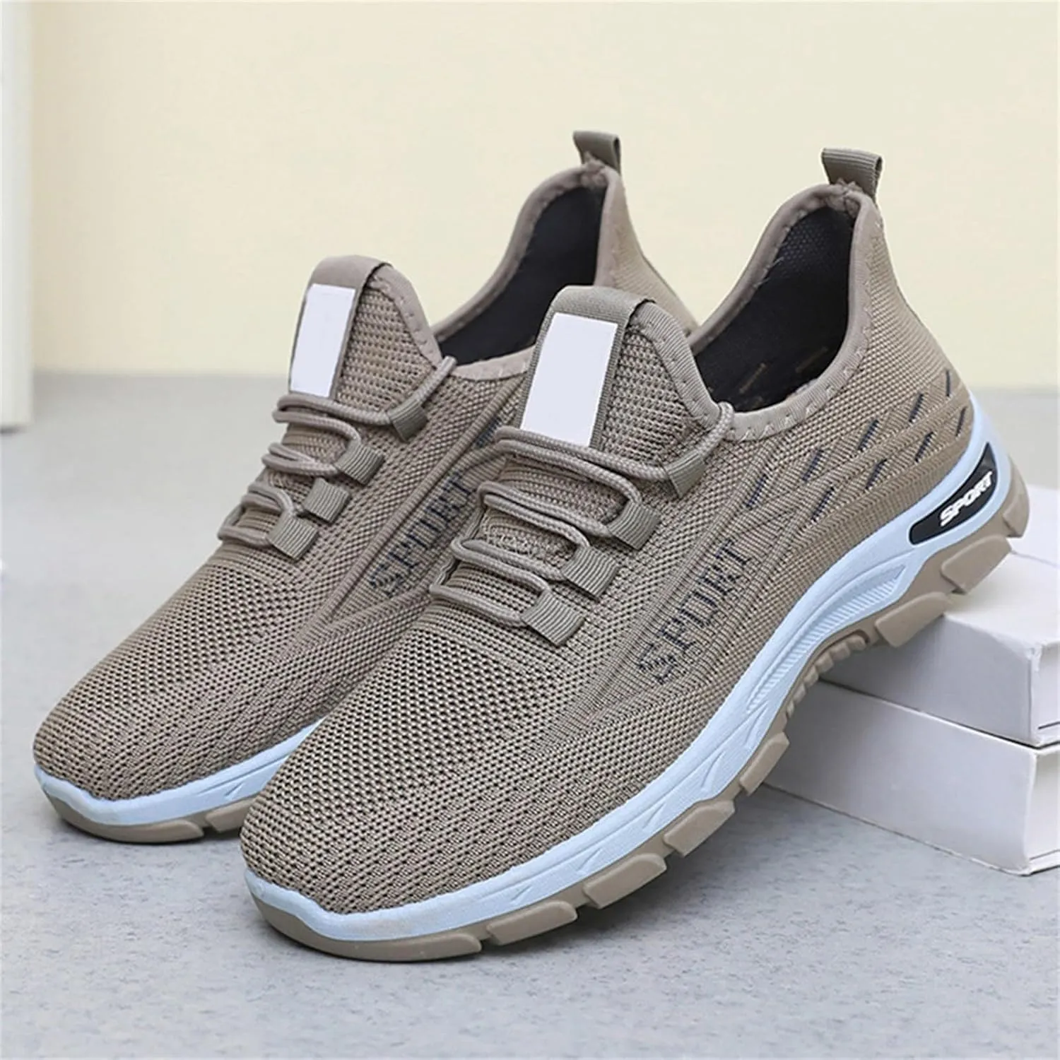 Women's Orthopedic Shoes with Arch Support Slip On Mesh Breathable Casual Flats Loafers Comfortable Soft Woman Comfort Diabetic Fashion Walking Shoes Running Sneakers