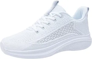 Womens Tennis Shoes Non Slip Women Sneakers Breathable Running Shoes Casual Lightweight Walking Shoes