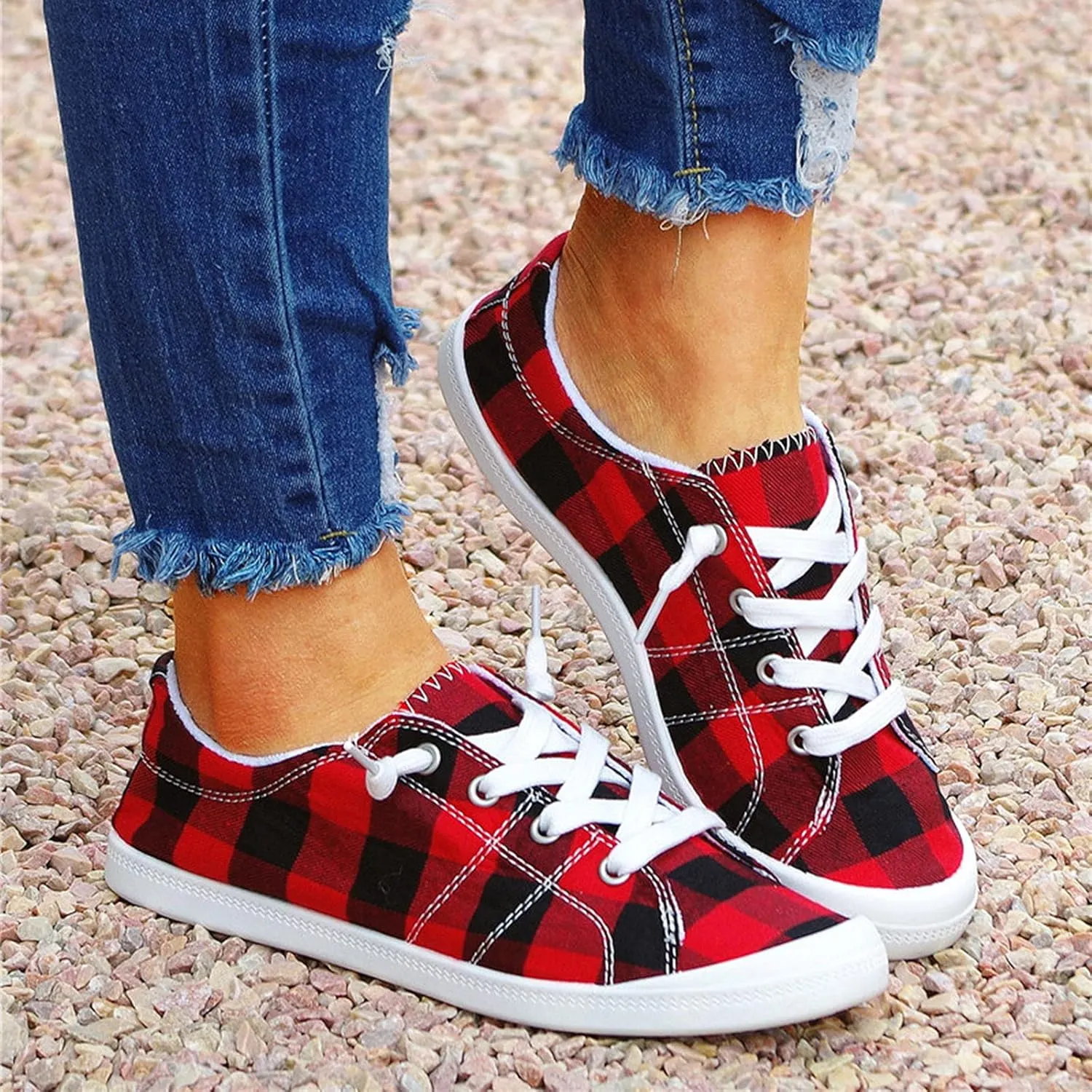 Womens Trail Running Shoes Wide Width Womens Pull On Sneakers Black Soles Casual Shoes for Women 2023 Walking Shoes Women Athletic Shoes Women Wide Width