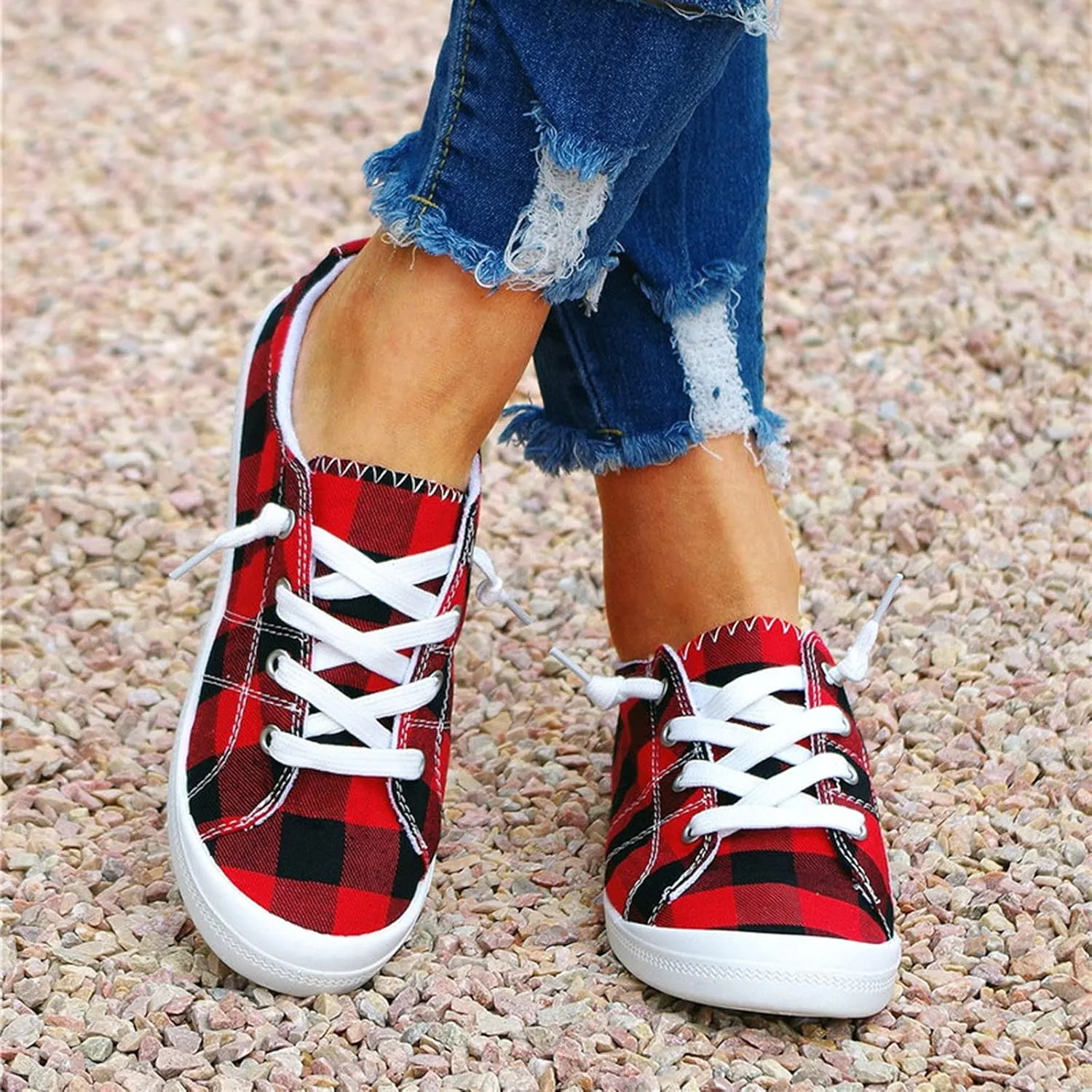 Womens Trail Running Shoes Wide Width Womens Pull On Sneakers Black Soles Casual Shoes for Women 2023 Walking Shoes Women Athletic Shoes Women Wide Width